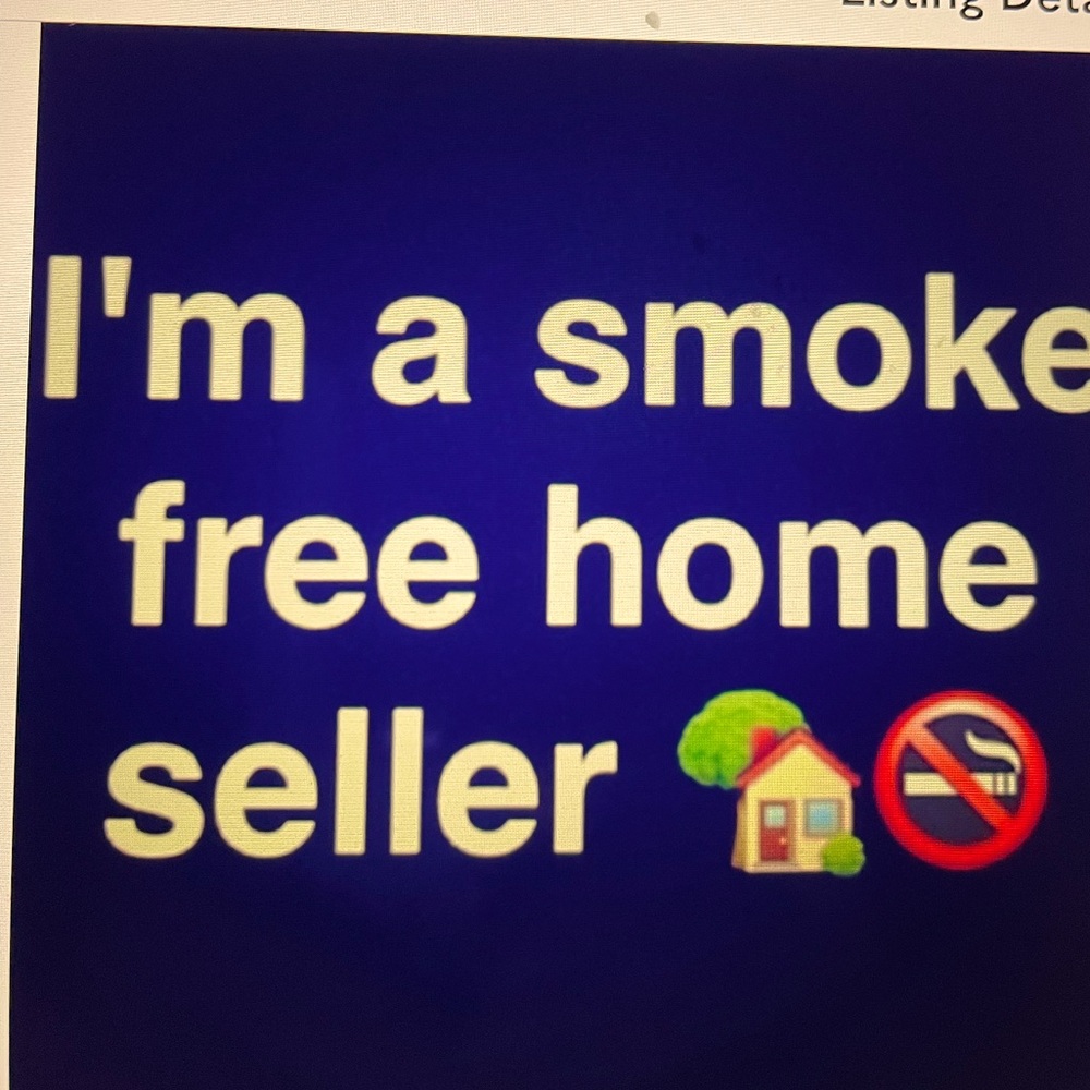 Smoke free home